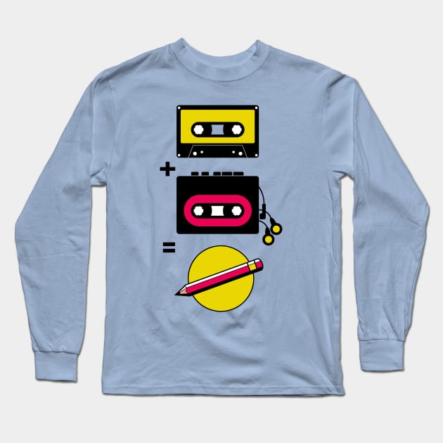 Nostalgia Long Sleeve T-Shirt by ADAMLAWLESS